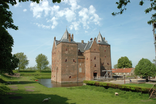 castle loevestein in Woudrichem NL