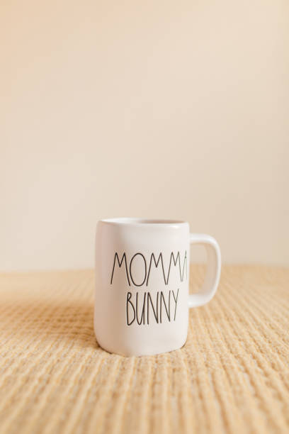 istock White 'Momma Bunny' Mug For Spring, Easter & Mother's Day Morning Coffee in the Spring 1396769054