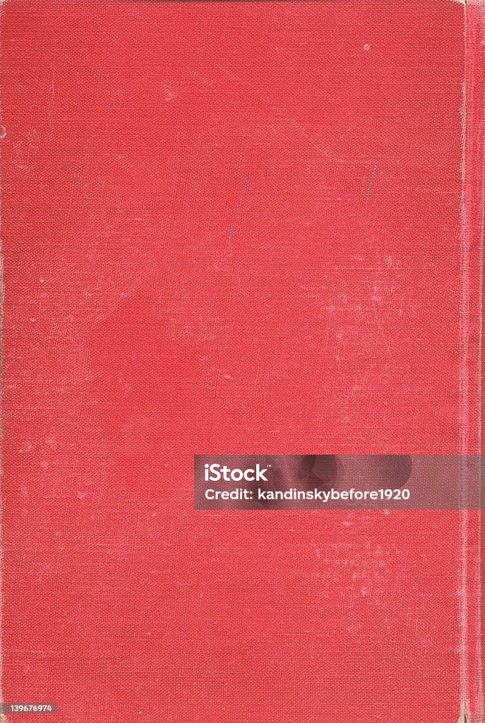 Alte rote Buch cover abstrakte - Lizenzfrei 1930-1939 Stock-Foto