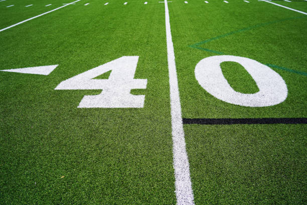 istock Football field 1396773291