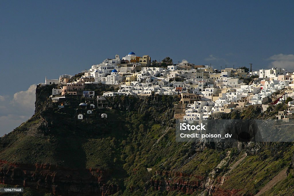 Vista de Santorini - Royalty-free Antiguidade Foto de stock