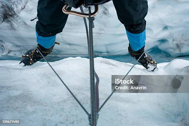 Glacial Gletscherspalten Stockfoto und mehr Bilder von Abenteuer - Abenteuer, Abseilen, Berg