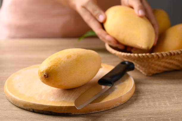 istock Thai mango fruit, Tropical fruit in summer season 1396778101