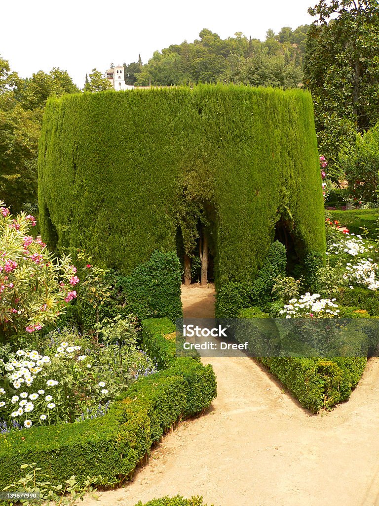 Parc der Alhambra - Lizenzfrei Alhambra - Granada Stock-Foto