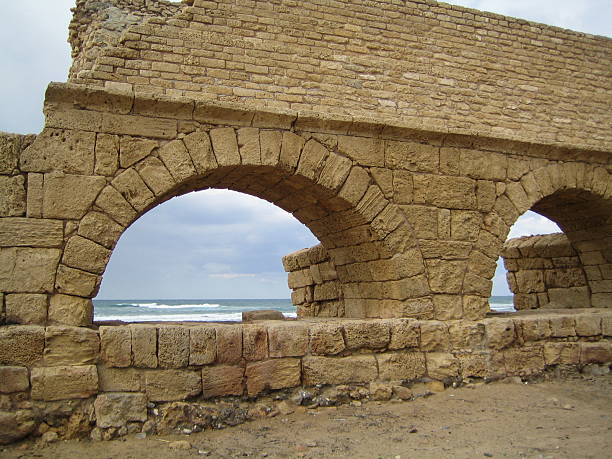 istock Ruins of Caesaria - Aqueduct 139678196