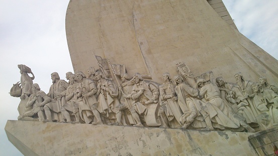 Monument of the Discoveries. The picture was taken in Lisbon, Portugal, on 18 September, 2012.