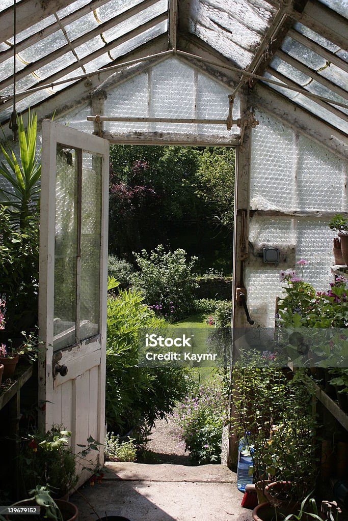 English "Greenhouse - Lizenzfrei Architektur Stock-Foto