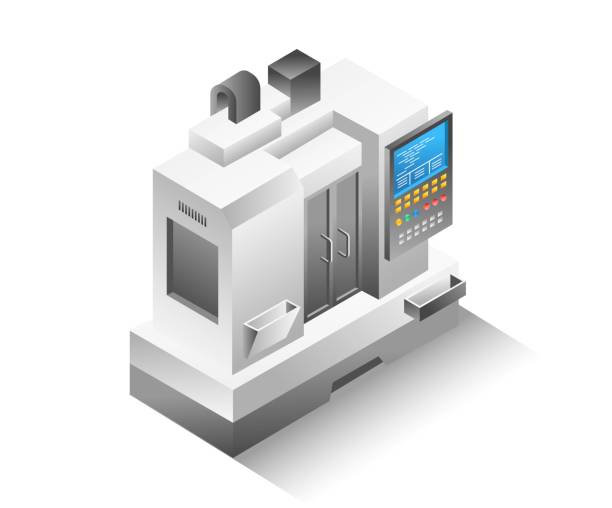 [90] Cnc machine Clipart Vector PNG , SVG, EPS, PSD, AI