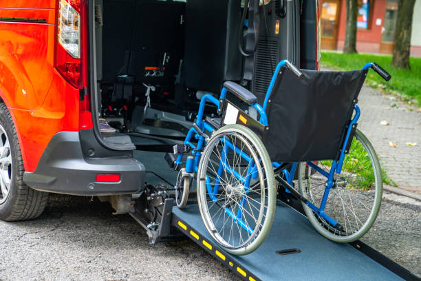 istock car adapted for transporting people in a wheelchair 1396794120