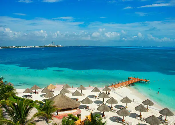 Taken in Cancun, Mexico, from a resort.
