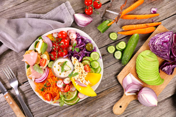 istock plate of mixed vegetable salad 1396797519