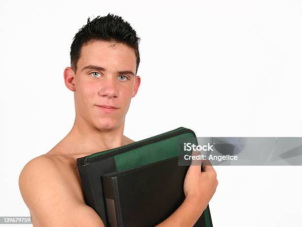 Young Businessman With Files Stock Photo - Download Image Now - Adult, Advice, Business