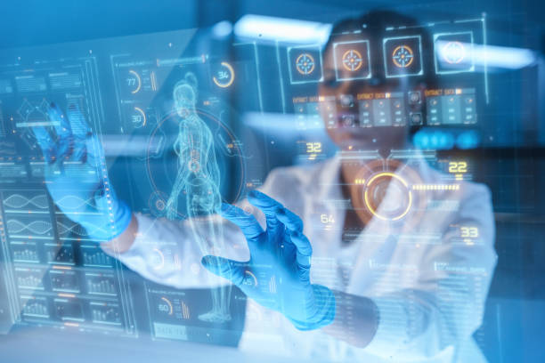 istock A young African-American female scientist working with HUD in a modern laboratory 1396802026