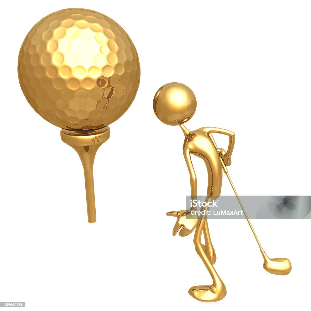 Golf - 02 - Lizenzfrei Berühren Stock-Foto