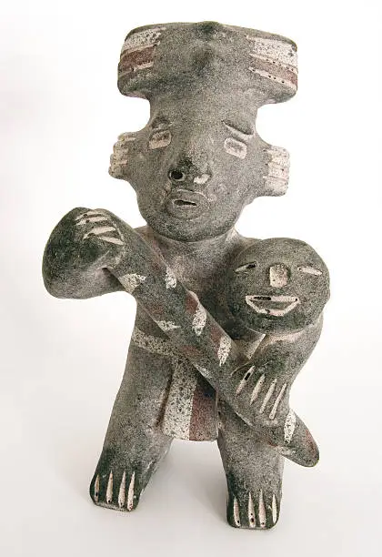 Photo of spanish inca stone statuette