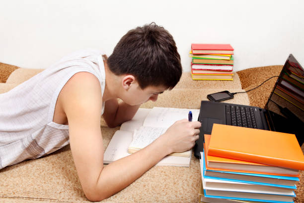 istock Teenager preparing for Exam 1396810728