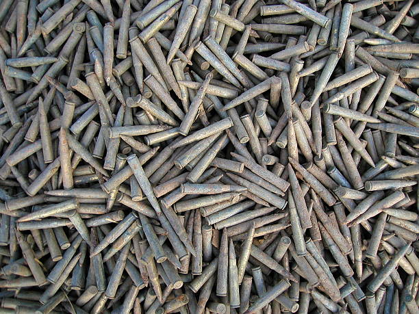 istock More then 2000 old WW2 german mashinegun ammo 139681320
