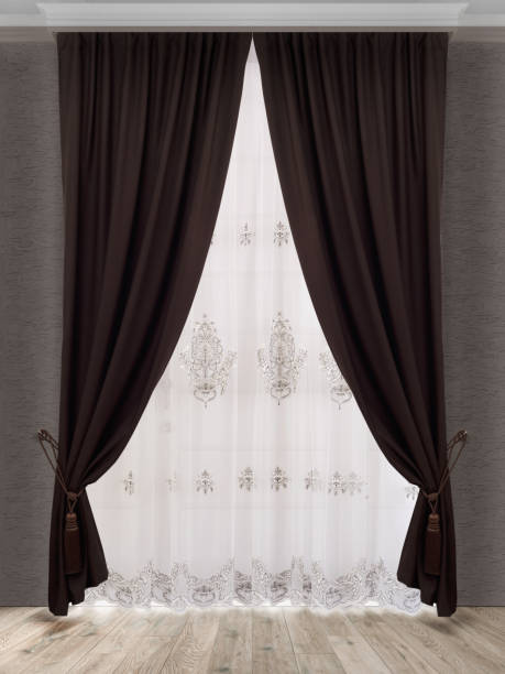 istock A beautiful curtain with a catch. 1396814019