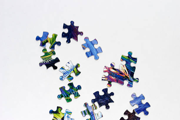 puzzle stock photo