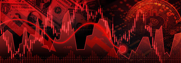 istock red line chart stock Market 1396817605