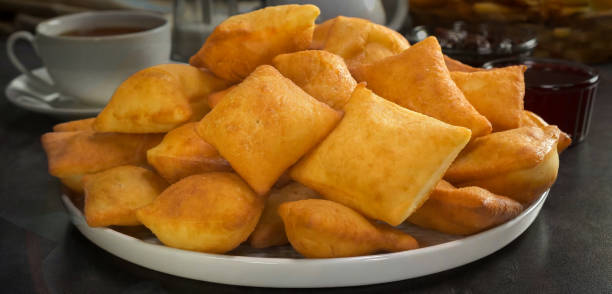 istock Boortsog. Mongolian fluffy fried cookies 1396821495