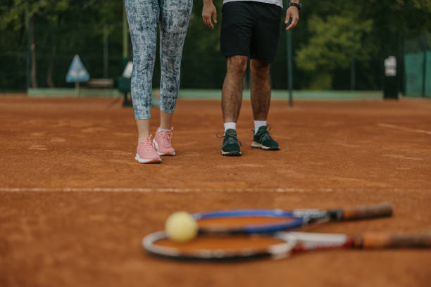 istock Arriving to the court 1396822641