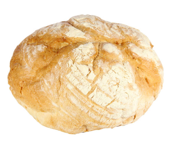 istock White and dark bread with sesame. Fresh bakery. Real bread on a white background. Isolated. 1396828561