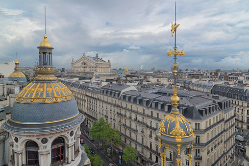 Old houses in Paris