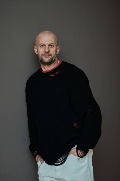 istock Mature Caucasian Man Studio Portarit 1396846184