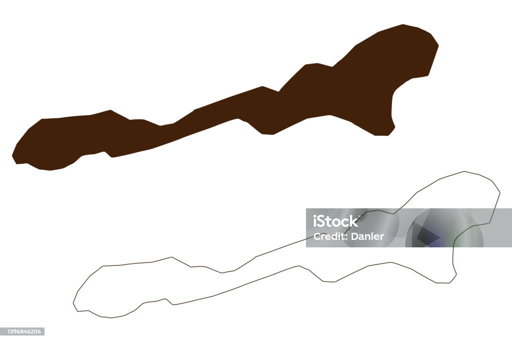 Vector Map Pak Pak Island Map Vector Illustration Scribble Sketch Pak Map Stock ...