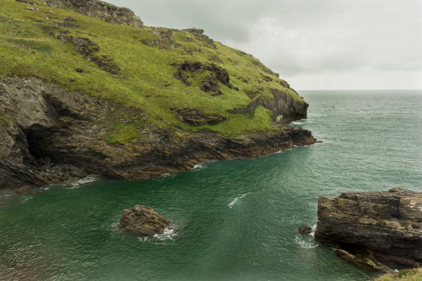 castello di tintagel 6 - wizards of the coast foto e immagini stock