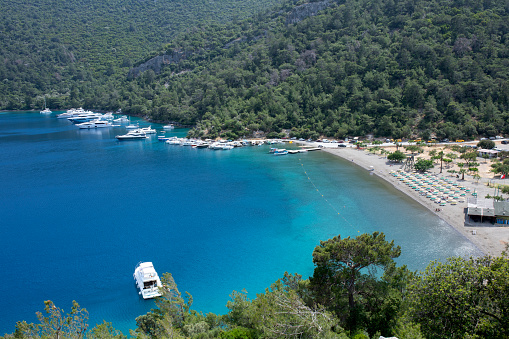 aegean beach at the turkey