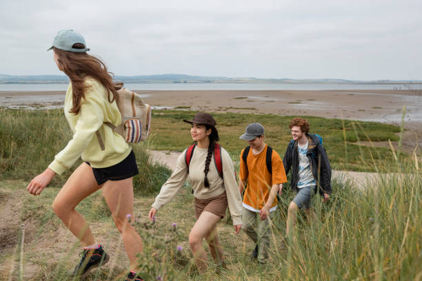 istock Teens on a Digital Detox 1396857630