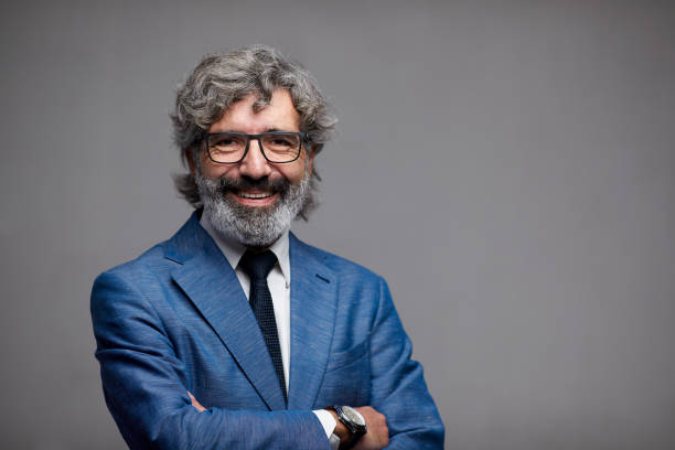 istock A senior businessman portrait. 1396860687
