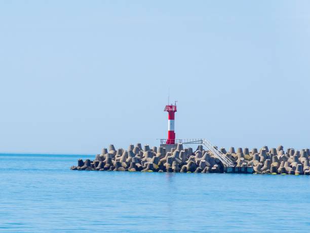 istock Marine, industrial coastal landscape. 1396861458