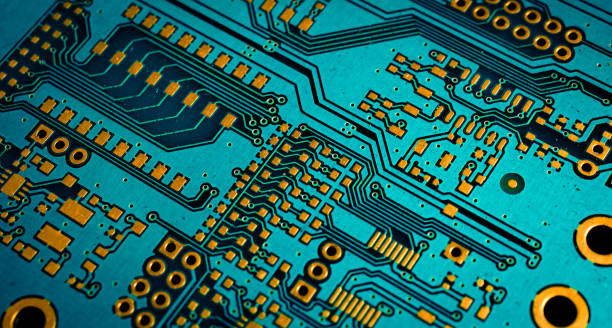 istock Modern Circuit Board Background Banner. background or texture 1396868326