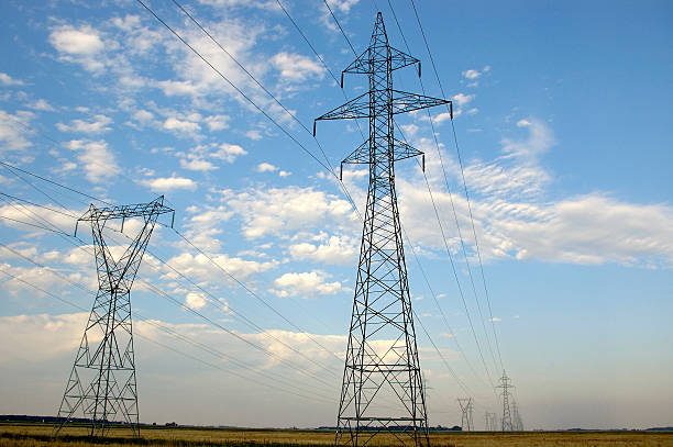 istock Enormous Hydro Towers 139687025