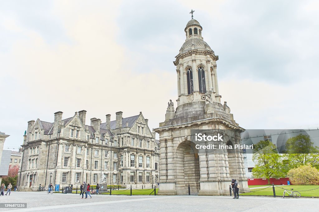 Dublin, Ireland - 04.10.2022: The Trinity College Dublin, the University of Dublin, Ireland University Stock Photo