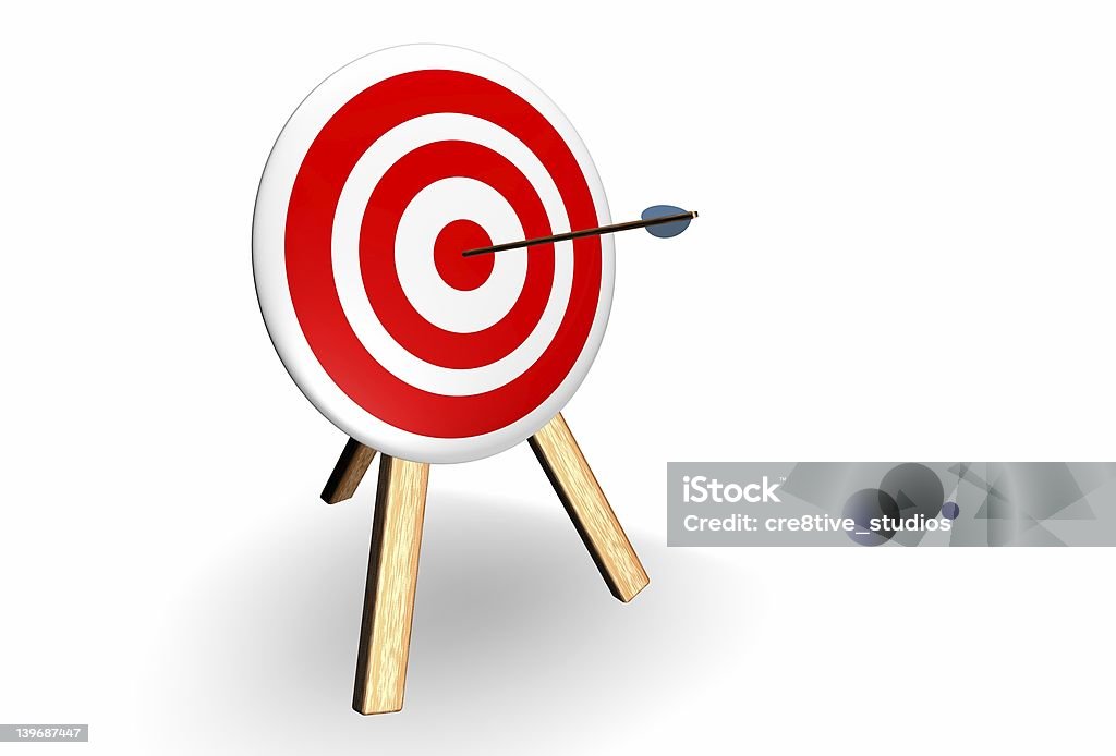 Bullseye - Foto de stock de Acessibilidade royalty-free