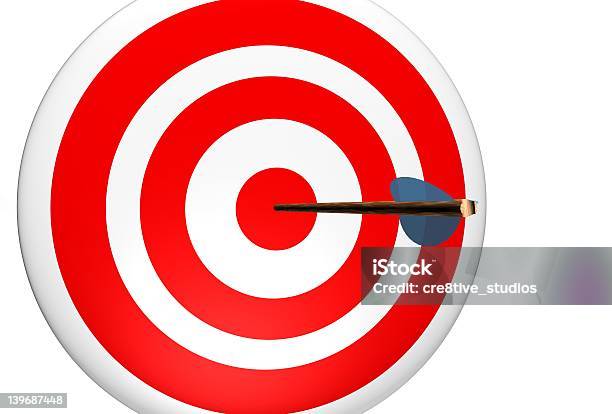 Bullseye - Fotografie stock e altre immagini di Accessibilità - Accessibilità, Affari, Aspirazione