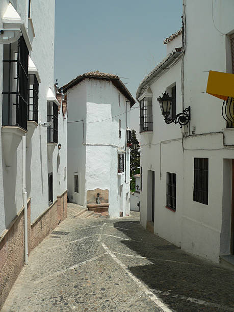 ronda - andalusia ronda inside of village zdjęcia i obrazy z banku zdjęć