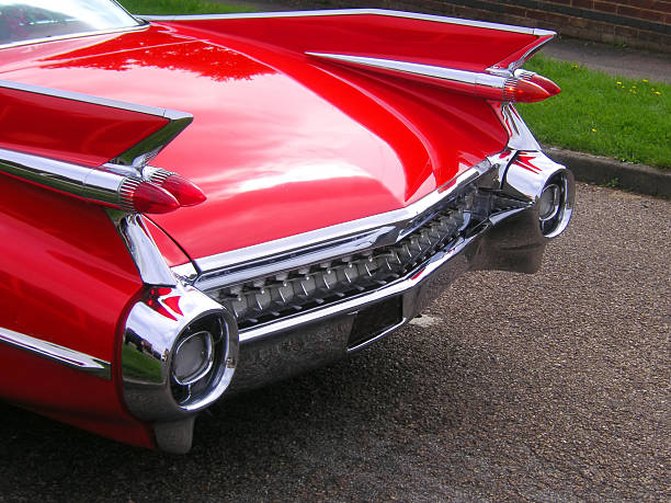 trunk of a chevrolet stock photo