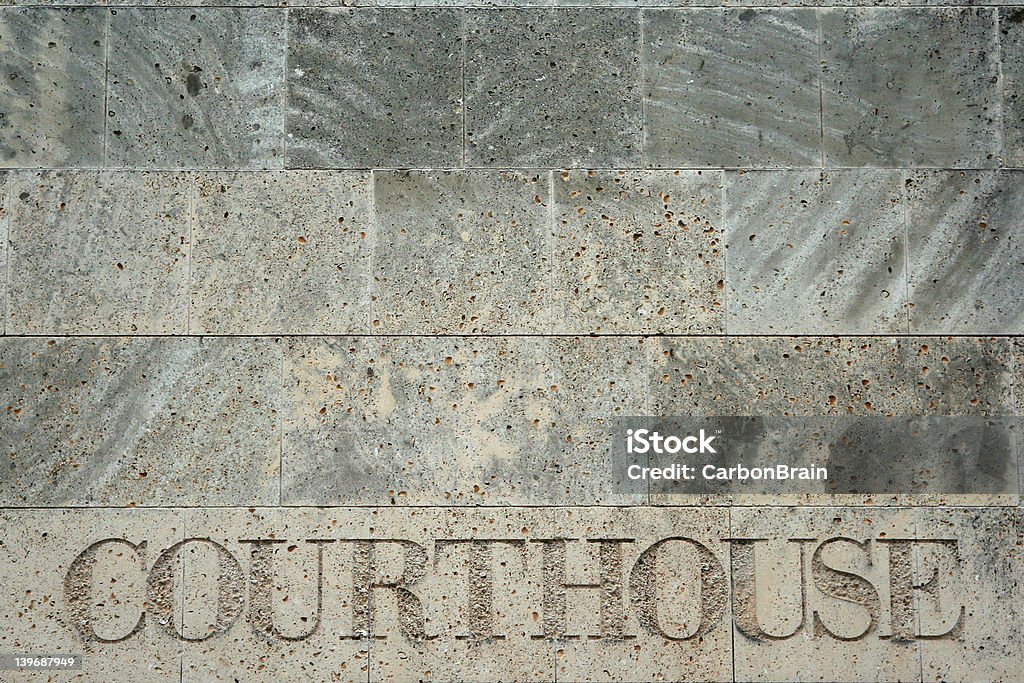 courthouse Grawerunek - Zbiór zdjęć royalty-free (Budynek sądu)