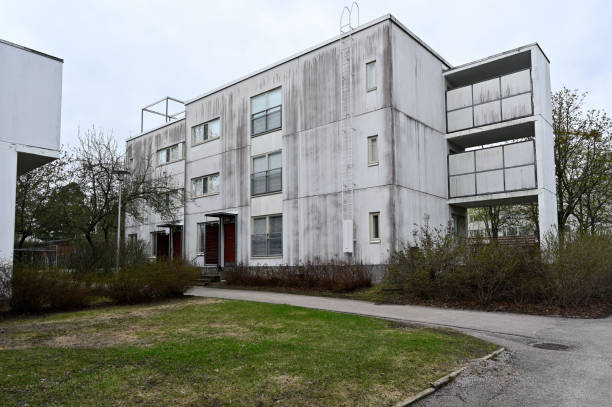 istock old concrete house in a residential area 1396879936