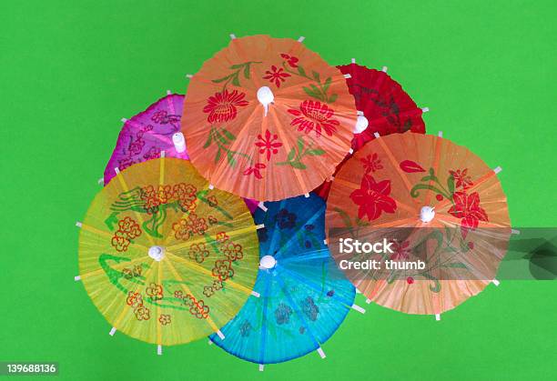 Asiatische Cocktail Sonnenschirme Stockfoto und mehr Bilder von Getränk - Getränk, Regenschirm, Alkoholisches Getränk