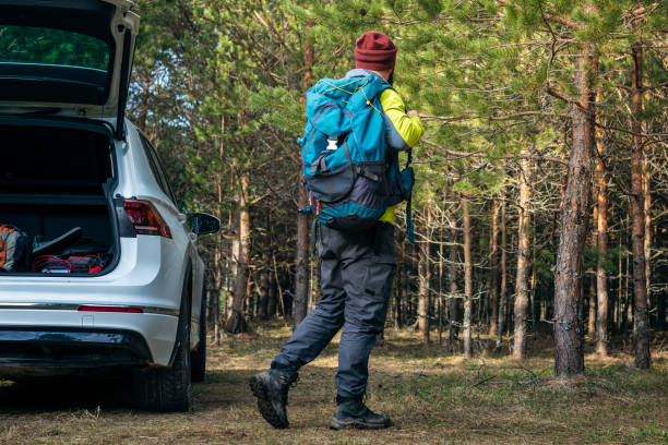 istock Weekend in the woodland 1396881544