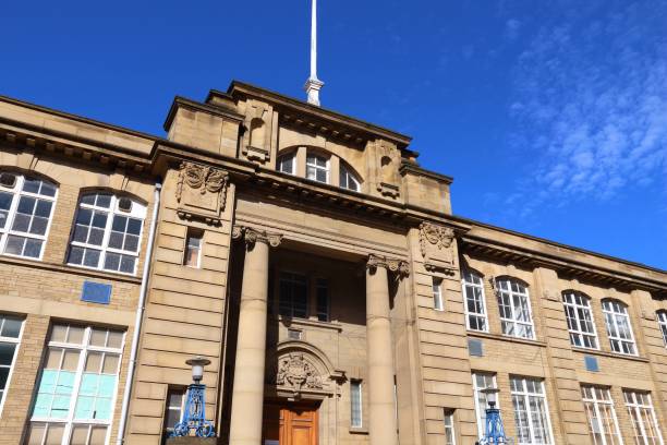 istock Bradford College education building 1396882906