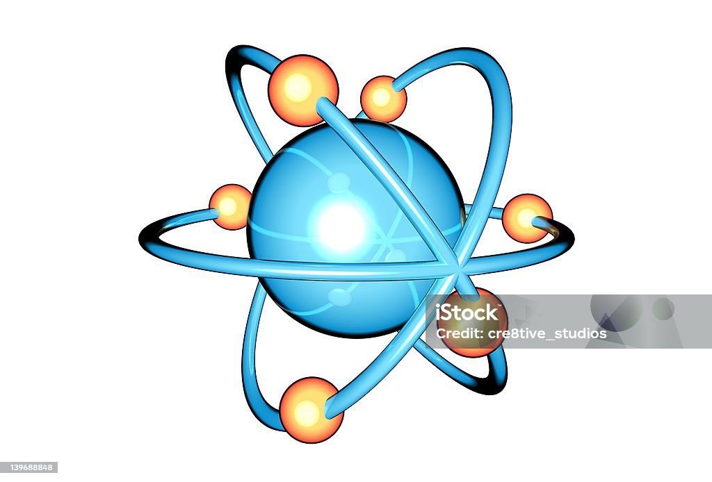 Atom - Foto de stock de Abstracto libre de derechos