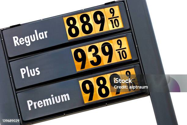 Los Precios Del Gas De Mañana Foto de stock y más banco de imágenes de Blanco - Color - Blanco - Color, Combustible fósil, Conmoción