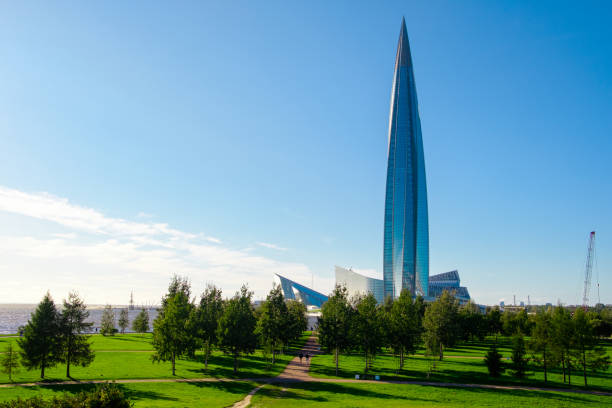 istock Lakhta center in sunny weather 1396892489